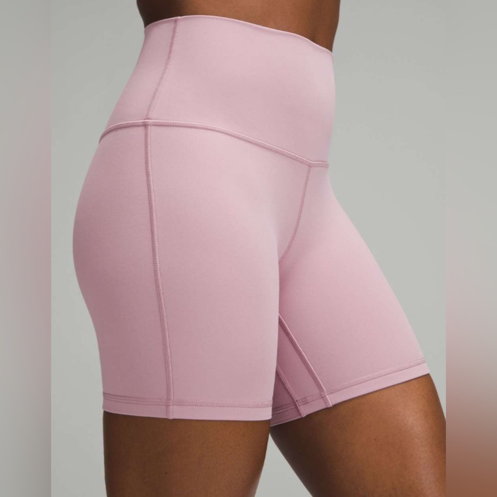 Lululemon Align High Rise Short 6" Rose Blush Women's Shorts Size 8